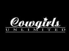 (MBDV8007) "Cowgirls Unlimited" High Performance Vinyl Decal