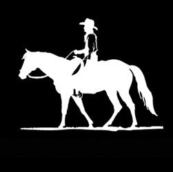 (MBDV8171) "Cowboy - Quarter Horse" High Performance Vinyl Decal