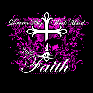 (MBHD1862) "Have Faith" Western Hoodie