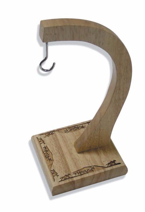 (MBHW39XX)  Western Wooden Banana Rack with Western Engraving of Choice