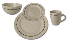 Load image into Gallery viewer, (MBHW9909) &quot;Barbwire&quot; 16-Pc Western Dinnerware Set