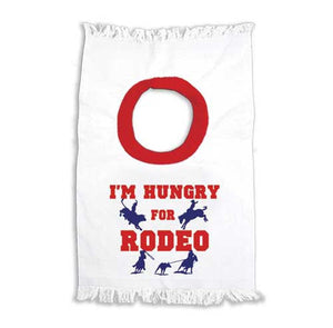 (MBKDS2058) "I'm Hungry for Rodeo" Baby Bib