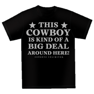 (MBKDS2127) "Big Deal" Western Kids T-Shirt