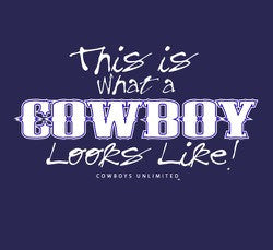 (MBKDS2141) "Cowboy Looks Like" Western Kid's T-Shirt