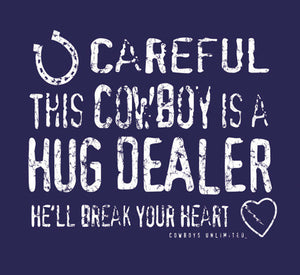 (MBKDS2145) "Cowboy Hug Dealer" Western Kid's T-Shirt
