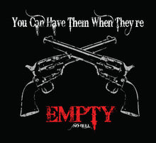 Load image into Gallery viewer, (MBNB3278) &quot;Empty&quot; Western No Bull Adult T-Shirt