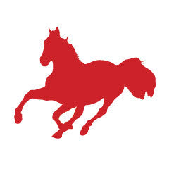 (MBRR8099) "Horse 14"  Reflective Trailer Decal
