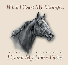 Load image into Gallery viewer, (MBUH7507) &quot;Blessings&quot; Horses Unlimited T-Shirt
