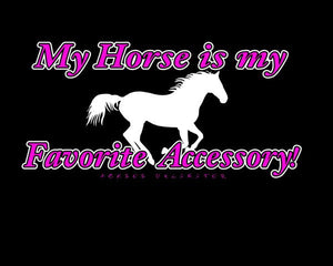 (MBUH7618) "Horse Accessory" Horses Unlimited T-Shirt
