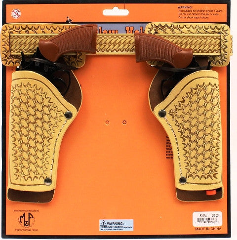 (MFW50934) Little Outlaw Double Pistol and Holster Set