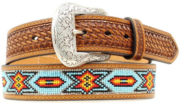 Mens western outlet beaded belts