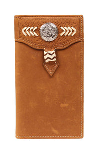 (MFWN5450044) Western Men's Rodeo Wallet/Checkbook Cover by Nocona