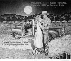 "Moonstruck" Limited Edition Print by Paul Cameron Smith 18" x 24"