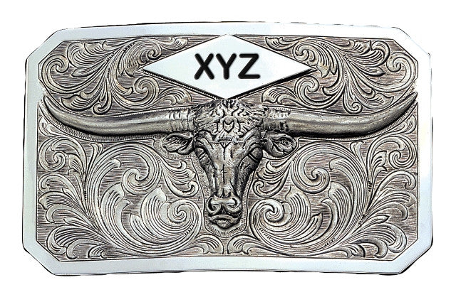 Three Silver Tone Belt Buckles Lot Western Engraved Southwestern Rodeo Metal VGC s-l400.jpg main image 4