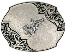 Load image into Gallery viewer, (MS27310-160) Western Lace Whisper Bullrider Belt Buckle