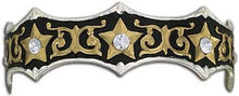 Load image into Gallery viewer, (MSBC61064CZ) Western Stars and CZ Cuff Bracelet