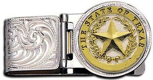 (MSMCL23-848) Western Texas Star Money Clip