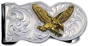 (MSMCL5) Western Eagle Money Clip