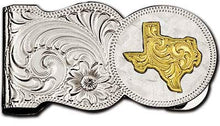 Load image into Gallery viewer, (MSMCL7-22TX) Western State of Texas Money Clip
