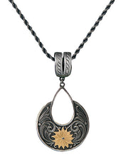 Load image into Gallery viewer, (MSNC1557NCF) Golden Bitterroot Garden Pendant Necklace