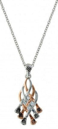 Western Braided Horseshoe Nails Necklace