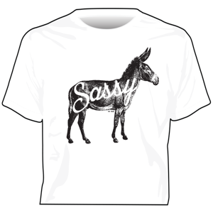 "Sassy" Western No Bull T-Shirt