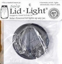 Load image into Gallery viewer, Solar Mason Jar Lid Light - Rustic Brown