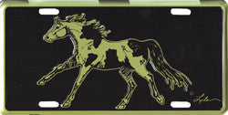 "Paint Horse" Horse License Plate