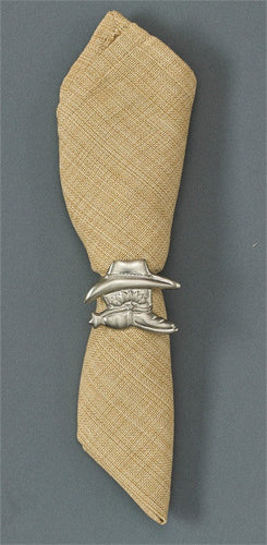 Western Hat & Boots Napkin Ring