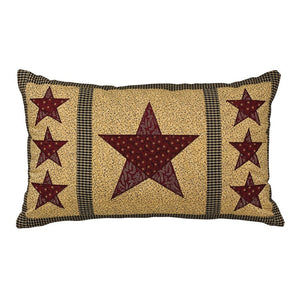 (PD373-54CVR-999-02-RCT) Country Star Rectangular Accent Pillow