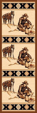 Load image into Gallery viewer, &quot;Campfire&#39;&quot; Western Area Area Rug  (5 Sizes Available)