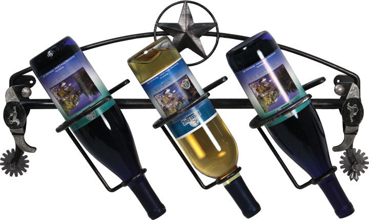 3-Bottle Wine Rack