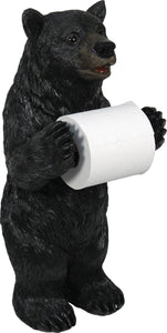 (RE802) Bear Standing Toilet Paper Holder