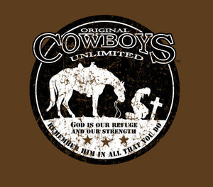 (MBCH1839) "Praying Cowboy" Faith T-Shirt