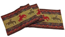 Load image into Gallery viewer, (RK12044) &quot;Broncos&quot; Western Jacquard Table Runner