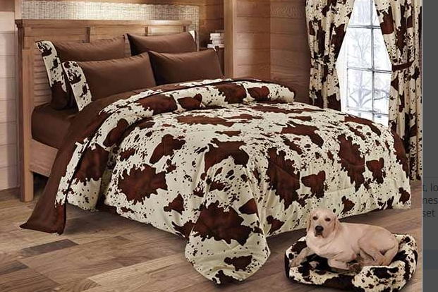 Western Chocolate Rodeo Print Sheet Sets - King, Queen, Full & Twin