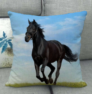 "Running Stallion" Accent Pillow 18" x 18"
