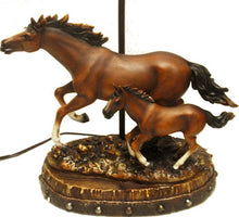Load image into Gallery viewer, (RWRA1367) Mare &amp; Foal Table Lamp
