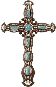 (RWRA5153) Western Turquoise Cross