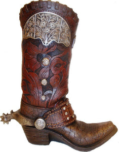 (RWRA8632) Cowboy Boot Planter
