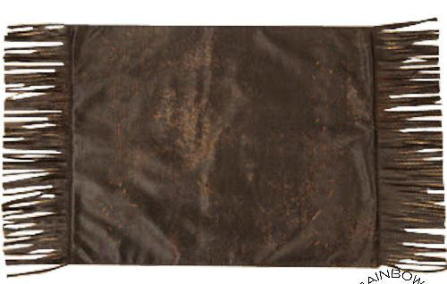 (RWBA9096PM)  Western Chocolate Placemats - 4-Piece Set