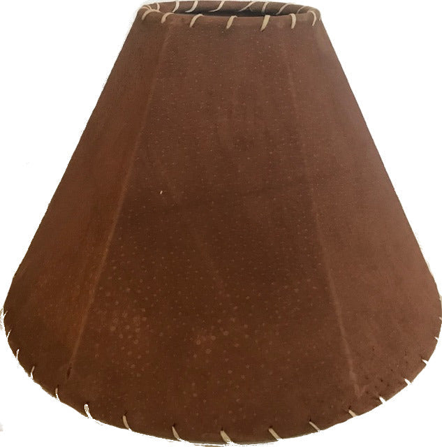 Western Pigskin Lamp Shades - Choose From 2 Sizes!