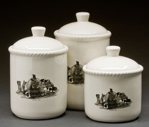 "Stockman's Gear" 3-Piece Canister Set