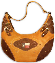Load image into Gallery viewer, (TD0655080) &quot;Vintage Texas&quot; Western Leather Hobo Purse
