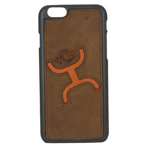 (TD1547480C3) Hooey Signature Brown & Orange iPhone 6 Snap-On Case