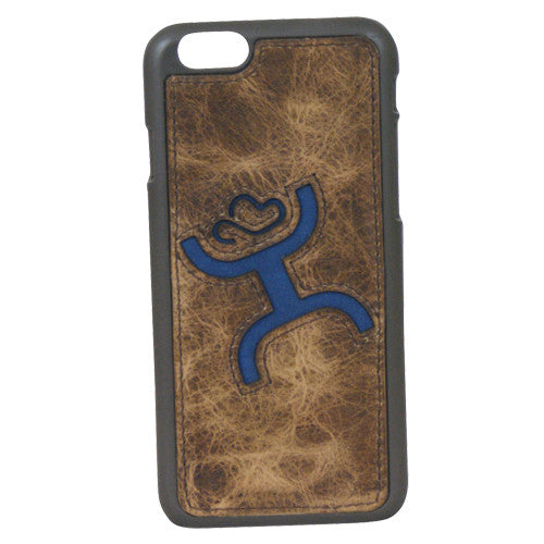 (TD1547480C4) Hooey Signature Brown & Blue iPhone 6/6S Snap-On Case