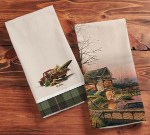 "Hunter's Haven" Tea Towels (Set of 2)