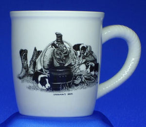 (TG18-3) "Stockman's Gear" Western Ceramic Mug