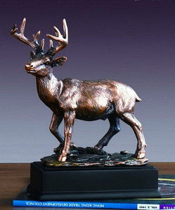(TN53158) Western White Tail Deer Sculpture