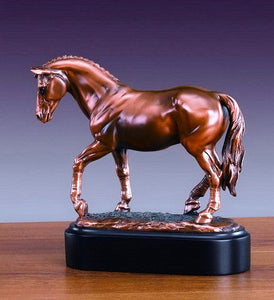 (TN53178) "Hanoverian Mare" Western Horse Sculpture
